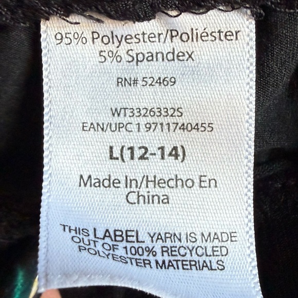 Glow in the Dark Skeleton Print Black Pajama Set - Picture 9 of 9